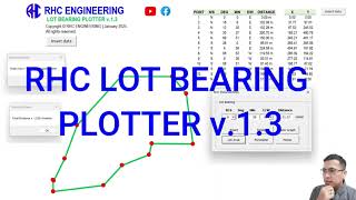 RHC LOT BEARING PLOTTER V13 Unlimited Bearings [upl. by Lucias]