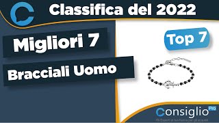 Migliori bracciali uomo Top 7 del 2022 [upl. by Twitt986]