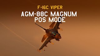 DCS F16C Viper How to use the AGM88C in POS mode [upl. by Berkshire]