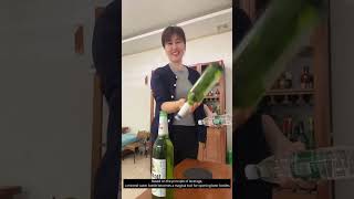 a mineral water bottle becomes a magical tool for opening beer bottles [upl. by Norry]