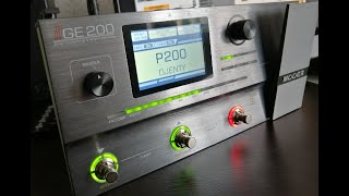 Mooer GE200 Modern Metal Tone [upl. by Lail997]