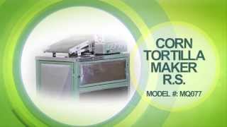 Corn Tortilla Maker RS  Tortilla Depot [upl. by Annette]