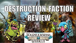 Destruction Faction Review  Warhammer Weekly 07242024 [upl. by Lorry]