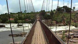 Gokak Waterfall amp Hanging Bridge [upl. by Ecinerev292]