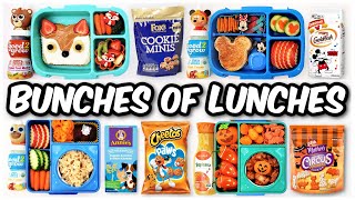 Lets Make YOUR Fun Lunch Ideas BUNCHES OF LUNCHES Subscriber Edition [upl. by Grados]