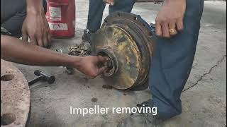 Centrifugal pump Dismantling and Assembling  Condensate Extraction Pump CEP [upl. by Rramed]