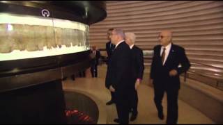 Raw President Obama Visits Israel Museum [upl. by Joey]