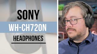 Sony WHCH720N Wireless Noise Canceling Headphones [upl. by Rochester975]