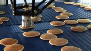 High Speed Pancake stacking with Flexpicker Robots [upl. by Thomajan868]