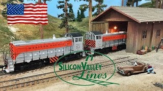 Silicon Valley Lines Model Railroad Club H0 [upl. by Georgeanna313]