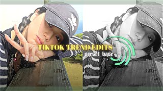 Tiktok trend edits preset base alight motion  8 xml qr code [upl. by Akienom]