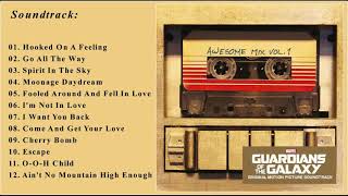 Guardians of the Galaxy  Awesome Mix Vol 1 Original Soundtrack [upl. by Basso246]