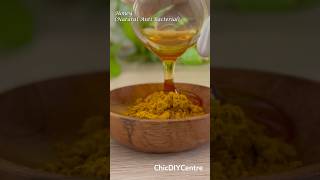 Turmeric Glow 🥰skincare chicdiycentre natural diy acne satisfying facemask healthyskin glow [upl. by Dimond]