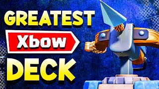 The GOAT Xbow Cycle Deck in Clash Royale [upl. by Raimund]