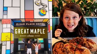 Is Great Maple Worth the Hype Disneylands Pixar Place Hotel Restaurant Review [upl. by Hallvard]