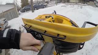 Carbide Runner Replacement Snowmobile Skidoo Polaris Arctic Cat Yamaha [upl. by Akemahc]