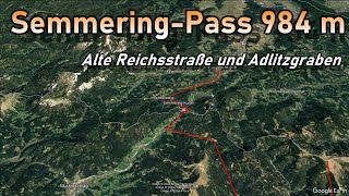 Über den Semmering Pass 984 m austria [upl. by Hubert]