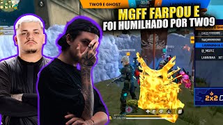 MGFFZ FARPOU E FOI HUMILHADO POR TWO9  TWO9 E GHOST VS MGFFZ E LANNINHA 2X2 DO GB [upl. by Annaear3]