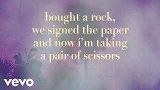 Carly Pearce  rock paper scissors Lyric Video [upl. by Maegan]