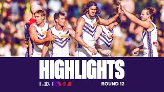 Match Highlights  Round 12 v Melbourne [upl. by Alleen]