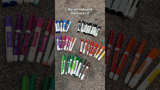 My whiteboard marker collection 🤩😮 youtubeshorts art collection [upl. by Earahs513]