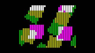 Bitplane Revolution 256b intro  PMalinBitshifters 2022 ZXSpectrum Demo [upl. by Pearline]