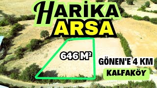 GÖNENKALFAKÖYde 646 m2 HARİKA ARSA [upl. by Ajiat]