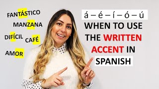 How to Use Spanish Accent Marks  Cómo Usar la Tilde y los Acentos en español [upl. by Robi]