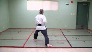 Tang Soo Do  KI CHO HYUNG IL BU  Basic Form  1  step by step [upl. by Aihsiyt]