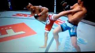 Vitor Belforts crazy spinning back kick [upl. by Hailey]