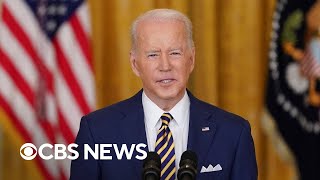 Biden discusses semiconductor chip shortage amid supply chain issues  full video [upl. by Layap]