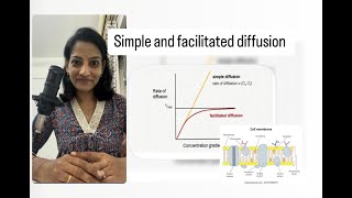 Simple and Facilitated Diffusion I Compare and contrast I Cell membrane transport mbbs physiology [upl. by Brittnee464]