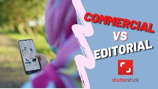 Commercial dan Editorial di Shutterstock  Lihat Perbedaannya [upl. by Odlonra]