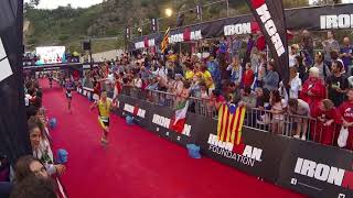 Ironman 2017 Barcelona Calella Running Stage and Finishing Line [upl. by Blair398]