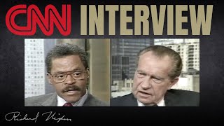 CNN FULL Interview With Richard Nixon 1991 [upl. by Klarrisa]