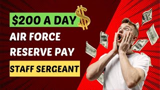 How Much Money I Make In The Air Force Reserve As A Staff Sergeant [upl. by Lavona]