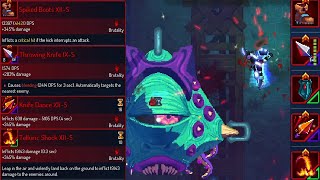 Dead Cells  Spiked Boots amp Throwing Knifes Showcase Season 2 [upl. by Rey377]