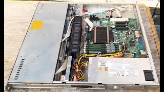 STE SUPERMICRO CSE813M Server  Review [upl. by Kasper]