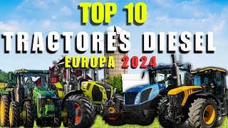 Top 10 Los Mejores Tractores Diesel en Europa 2024 [upl. by Zakarias]