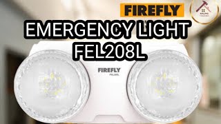 FIREFLY EMERGENCY LIGHTA TWINHEAD FEL208L shots emergency [upl. by Oremodlab]