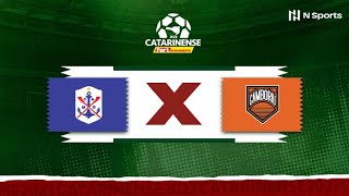 Campeonato Catarinense Marcílio Dias x Camboriú  AO VIVO E COM IMAGENS [upl. by Ymaral237]