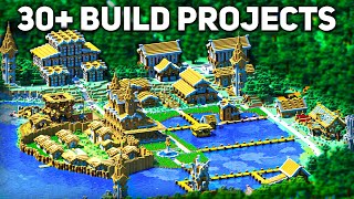 30 Builds EVERY Survival Minecraft World Needs [upl. by Itoyj]