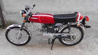 HONDA SS50Z 1973 [upl. by Gaylene678]