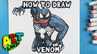 How to Draw VENOM [upl. by Grantley]