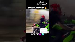 automobile zx10rwheelie zx10rbikers ninja rider superbikewheelie motovlog superbikereaction [upl. by Eugenle]