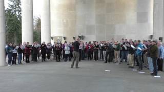 Choir of the Sound Earth Song rehearsal [upl. by Einafets]