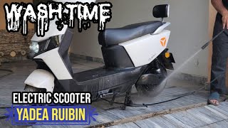 Yadea Ruibin Electric Scooter Wash Time [upl. by Hough]