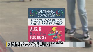 CABQ to host viewing party for skateboarding events [upl. by Ainegue]