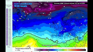 Point Météo du 1311 Vers un épisode neigeux en France [upl. by Izaak]