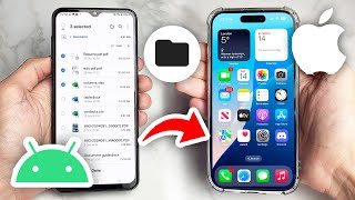 How To Transfer Files From Android To iPhone  Full Guide [upl. by Annad]